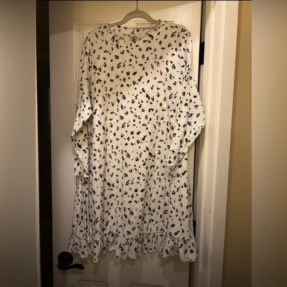Leopard Tunic Top